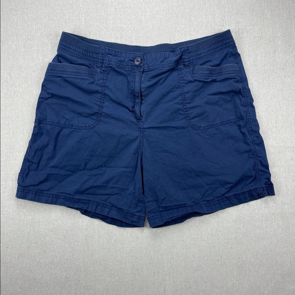 Kim Rogers Woman's Elastic Waist Shorts Size 18